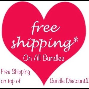 FREE shipping on ALL BUNDLES